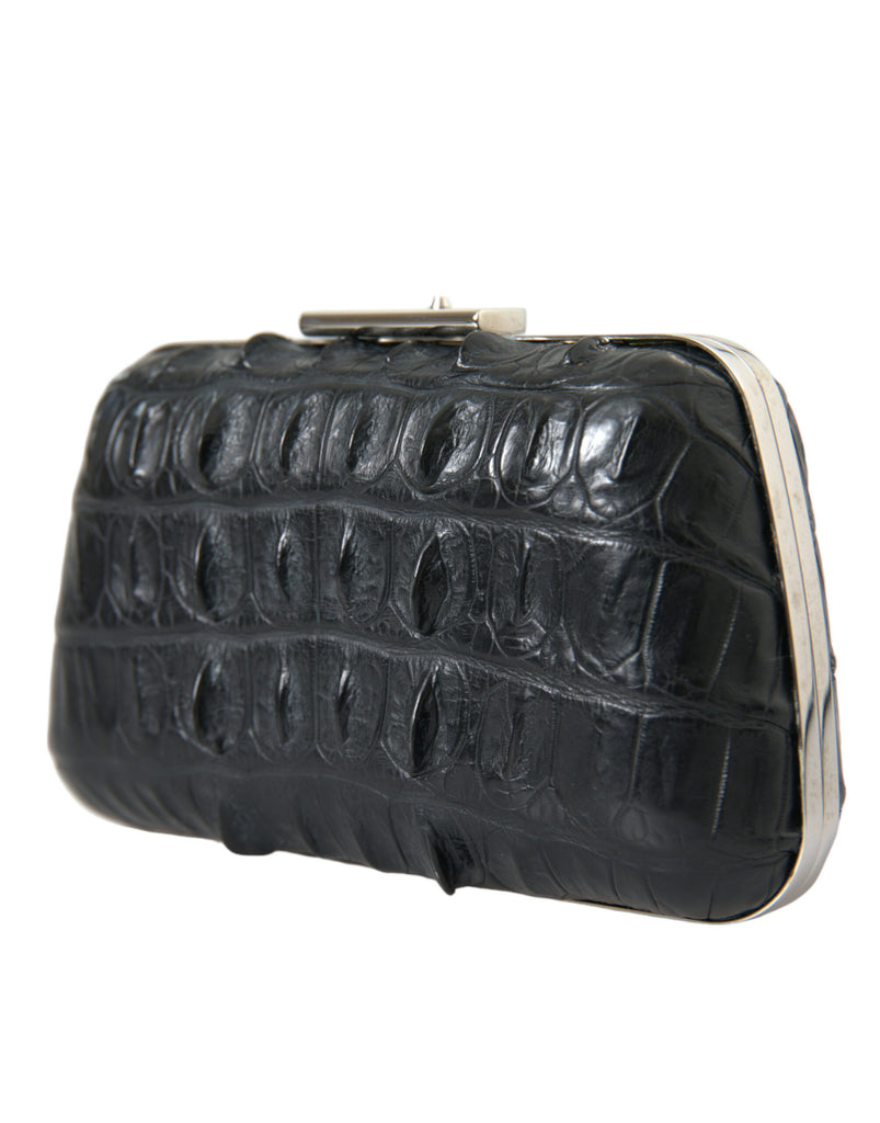 Crocodile Leather Clutch