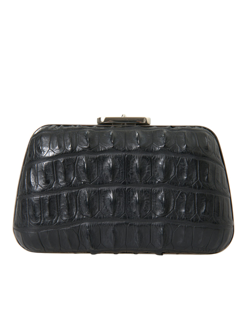 Crocodile Leather Clutch
