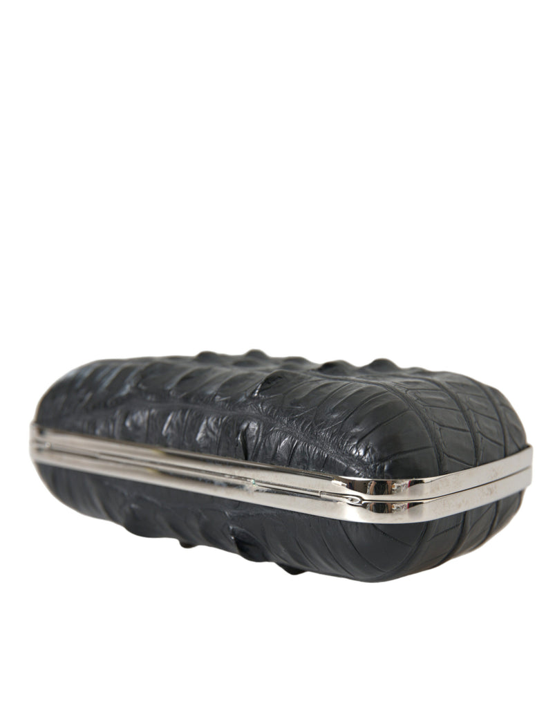 Crocodile Leather Clutch