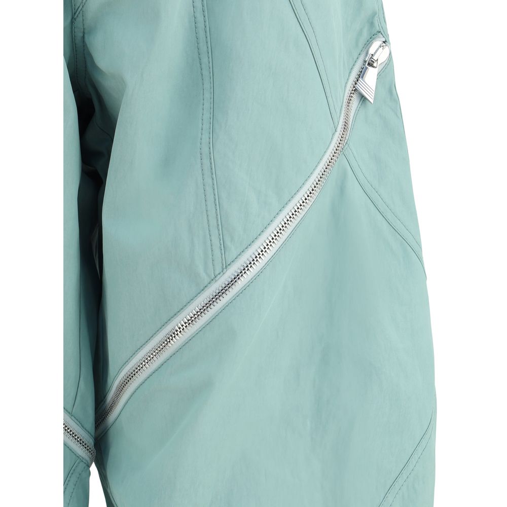 Cotton Zip Pants